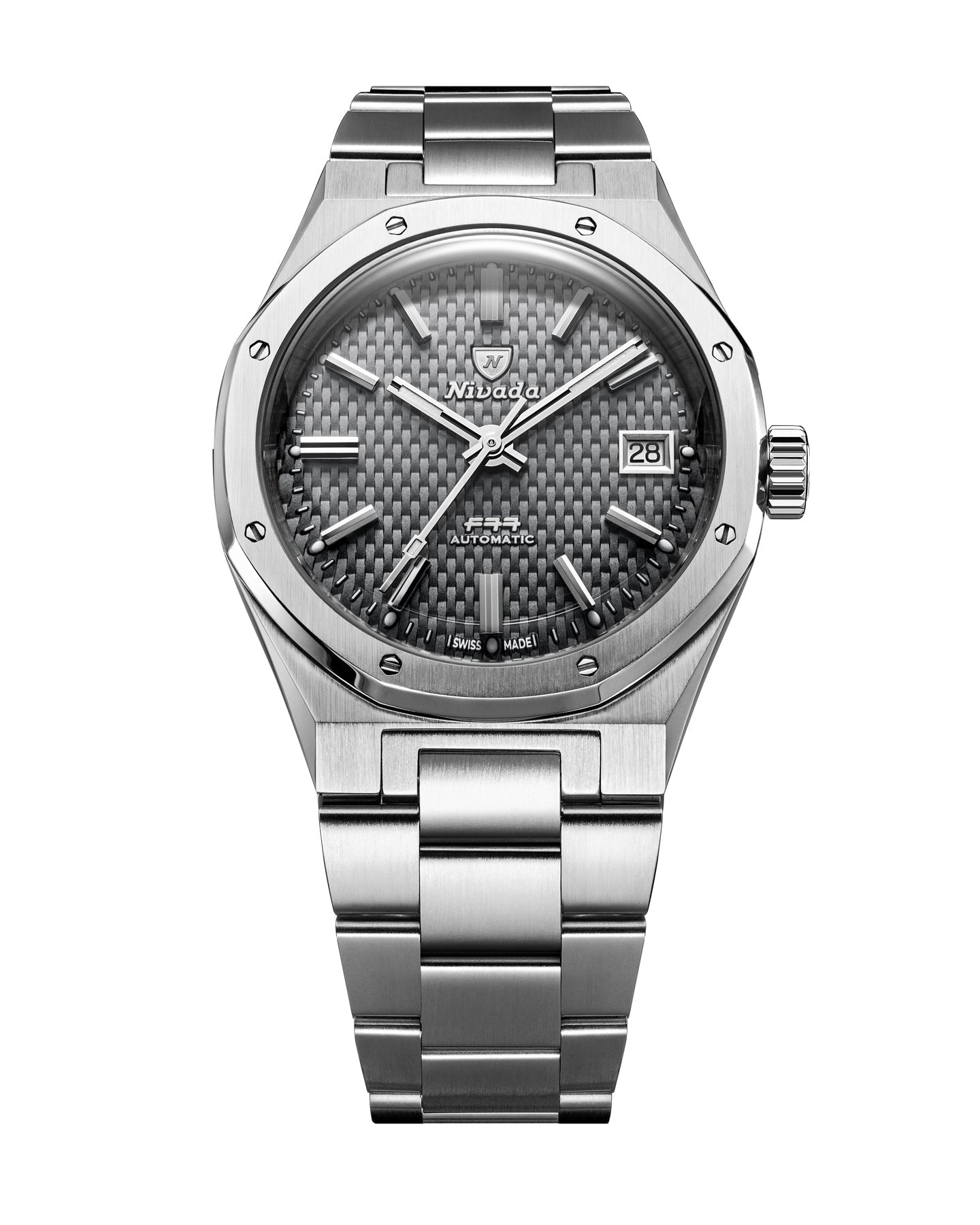 Nivada Grenchen F77 Grey MK2