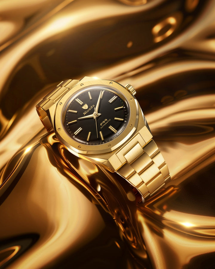 F77 GOLD MK2 - 38MM – Nivada Grenchen