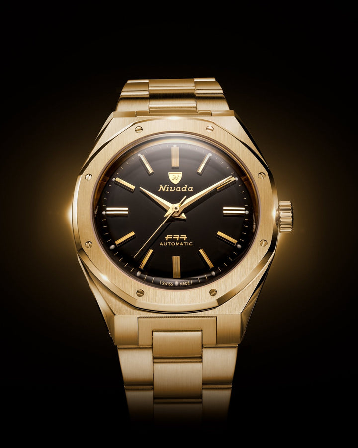 F77 MARK II GOLD – Nivada Grenchen