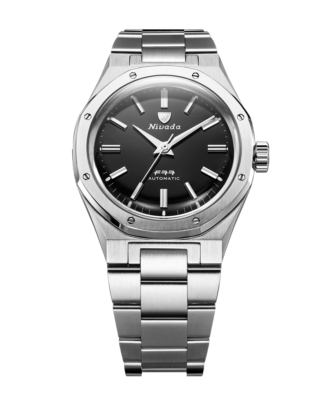 F77 STAINLESS STEEL MARK 2 - 37MM – Nivada Grenchen