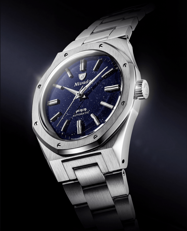 F77 SST DARK BLUE AVENTURINE MK2 – Nivada Grenchen