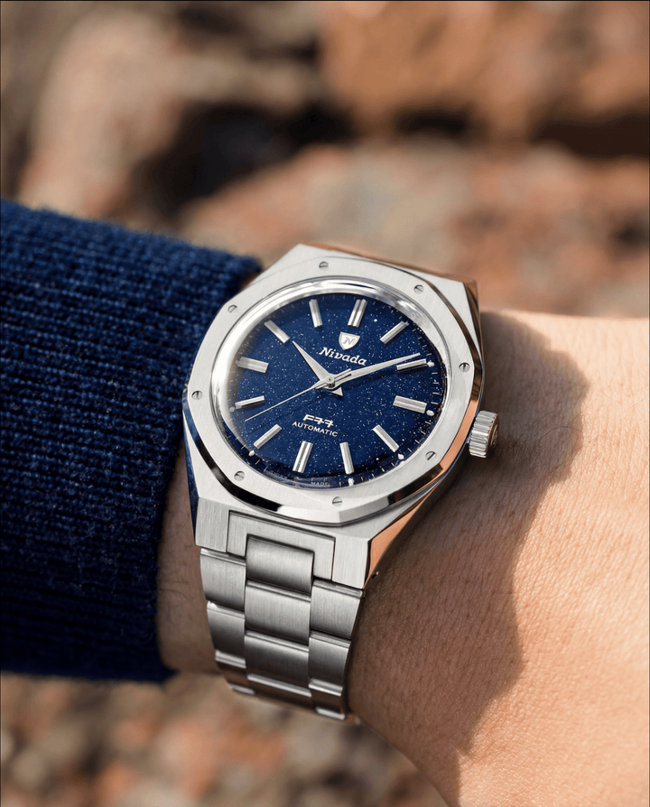 F77 SST DARK BLUE AVENTURINE MK2 – Nivada Grenchen