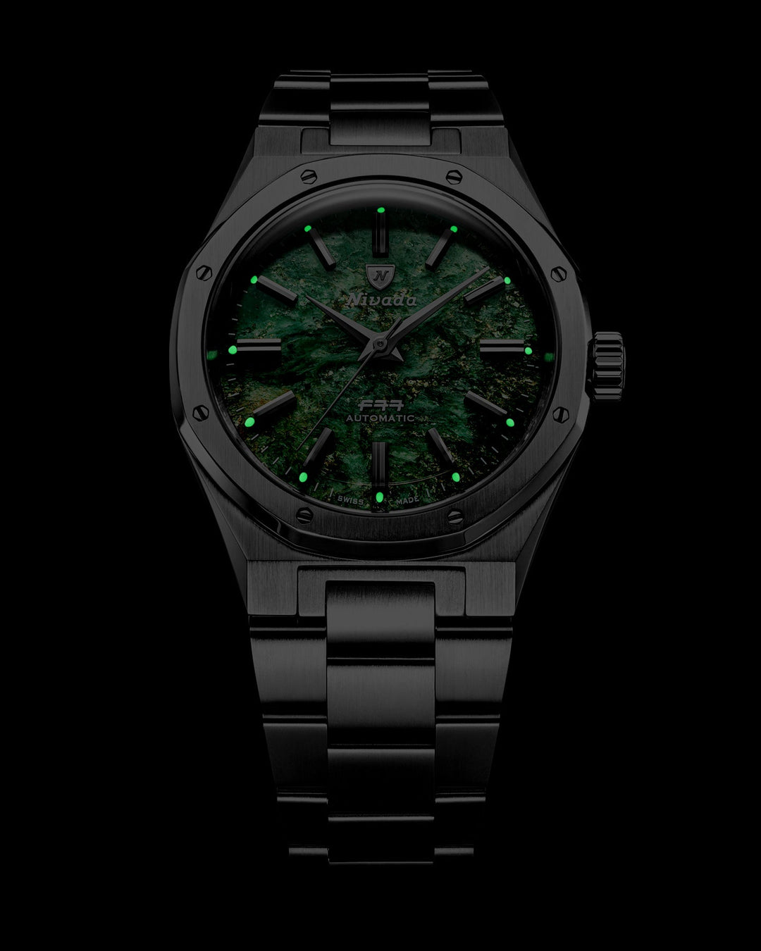 F77 SST GREEN AVENTURINE MK2 – Nivada Grenchen
