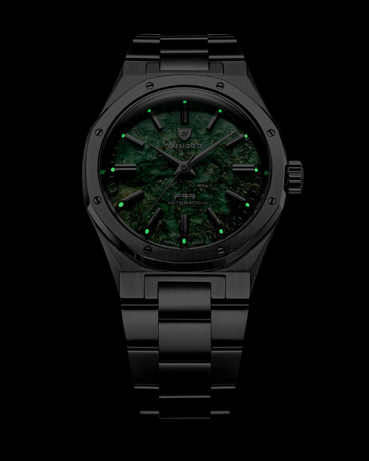 F77 SST GREEN AVENTURINE MK2 – Nivada Grenchen