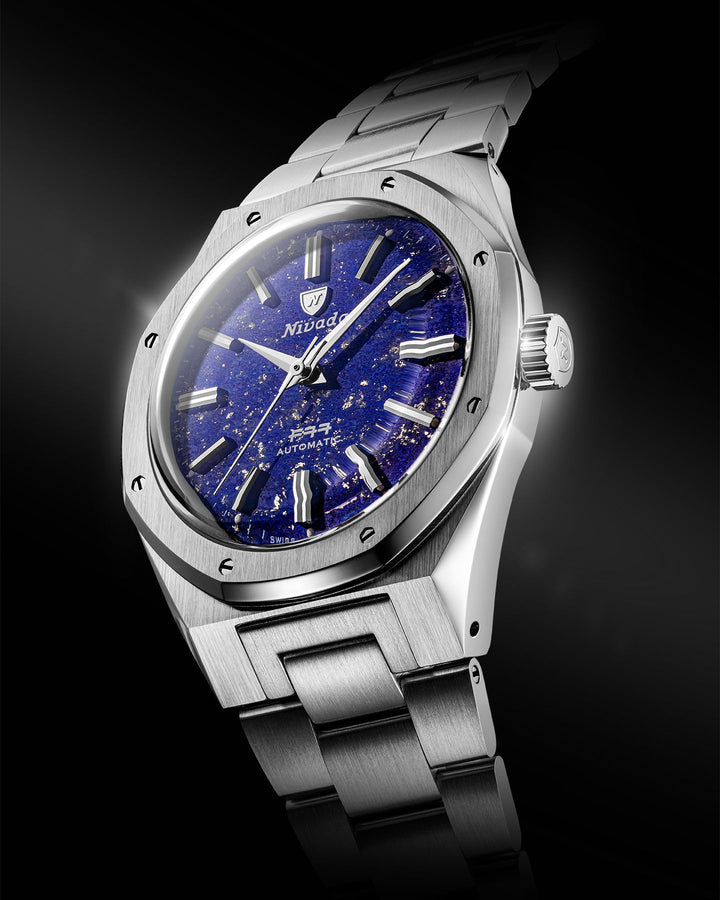 F77 SST LAPIS LAZULI MK2 - 38MM – Nivada Grenchen