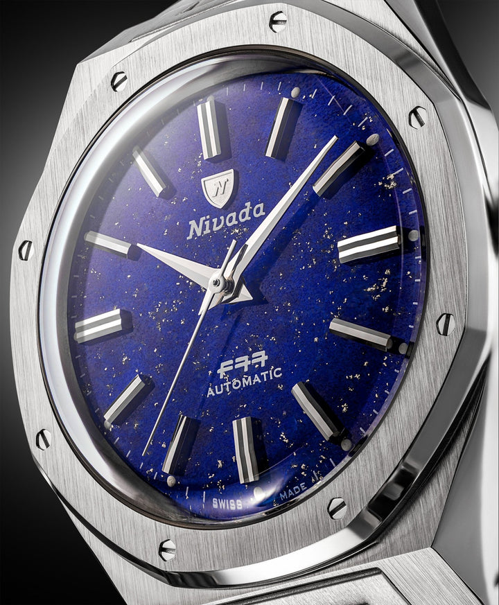 F77 SST LAPIS LAZULI MK2 - 38MM – Nivada Grenchen