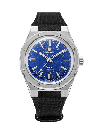 F77 STAINLESS STEEL LAPIS LAZULI - Nivada Grenchen