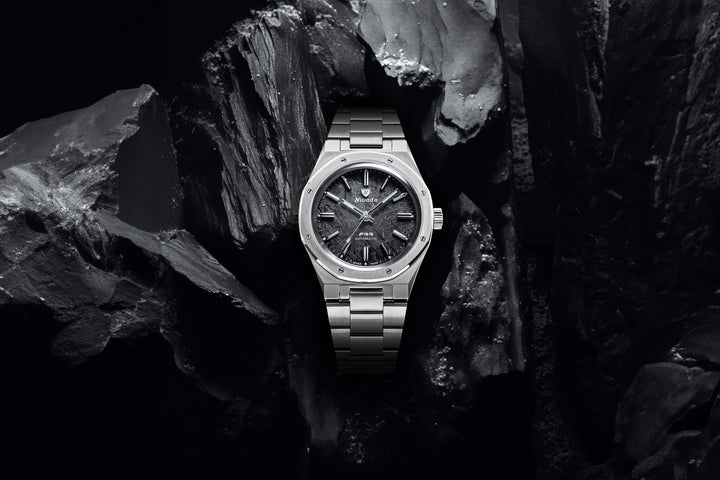 クビレニスタ F77 STAINLESS STEEL METEORITE – Nivada Grenchen