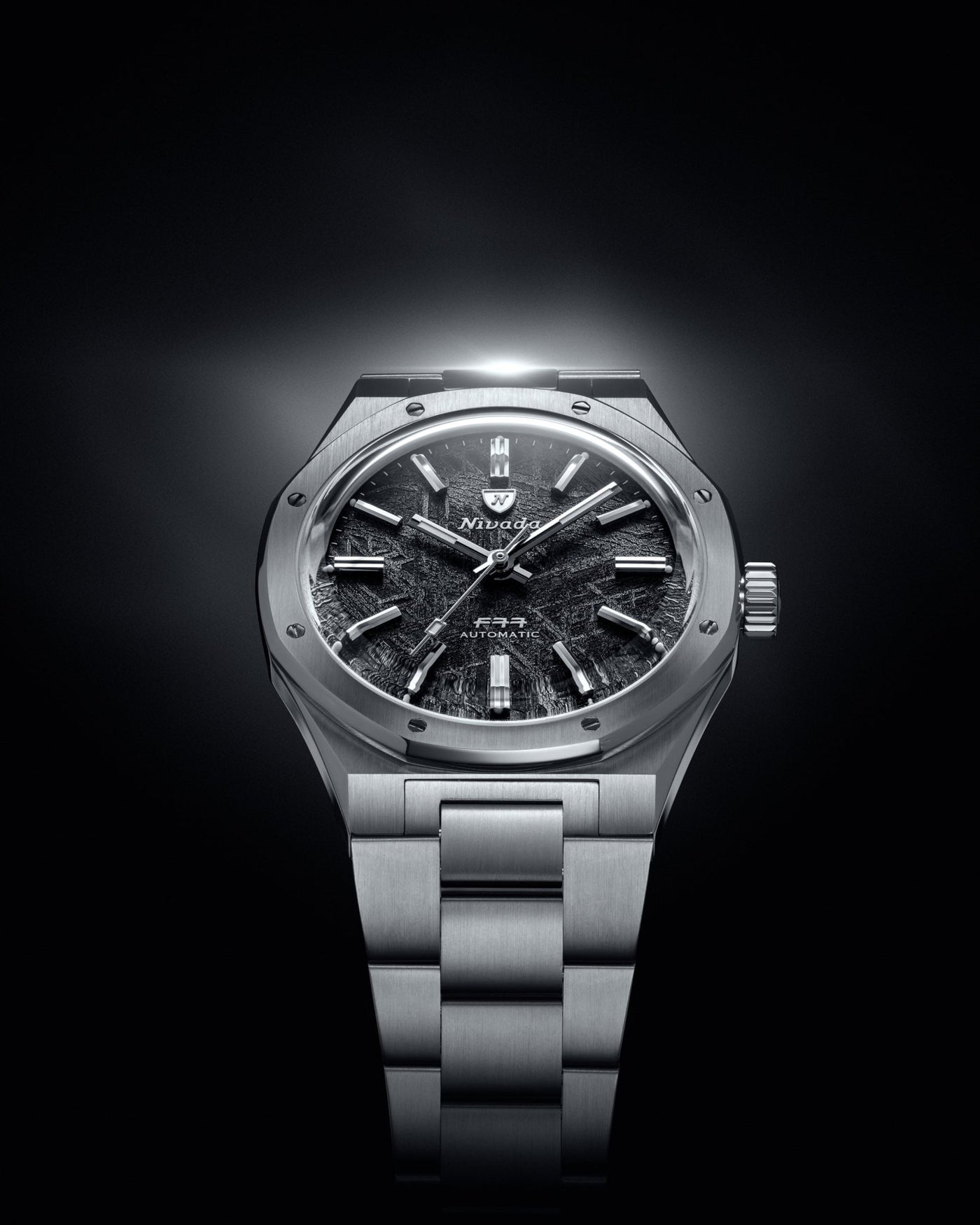 F77 STAINLESS STEEL METEORITE - Nivada Grenchen