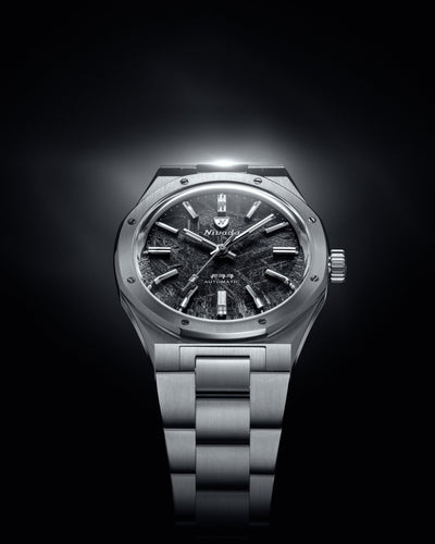 F77 STAINLESS STEEL METEORITE - Nivada Grenchen