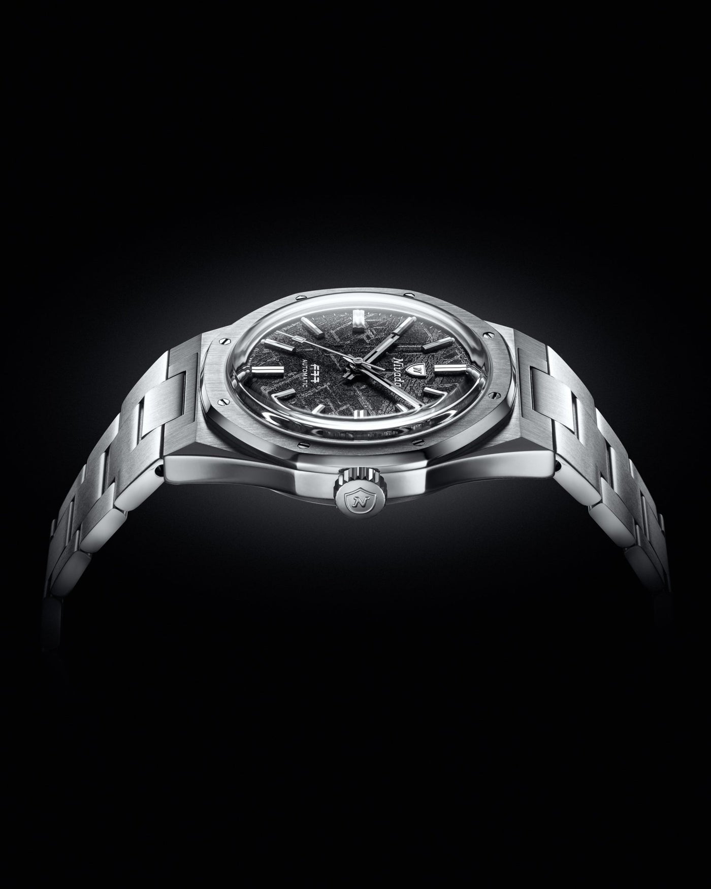 F77 STAINLESS STEEL METEORITE - Nivada Grenchen