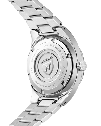 F77 STAINLESS STEEL METEORITE 41mm - Nivada Grenchen