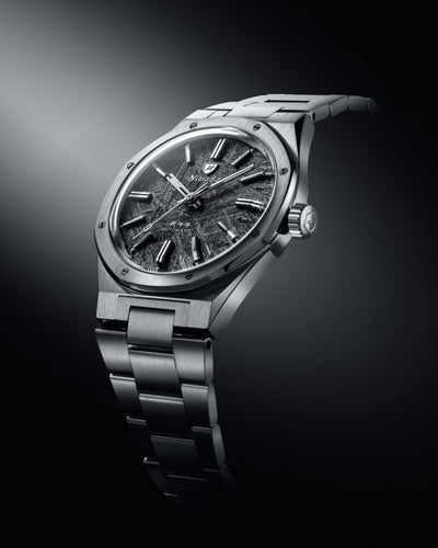 F77 STAINLESS STEEL METEORITE - Nivada Grenchen