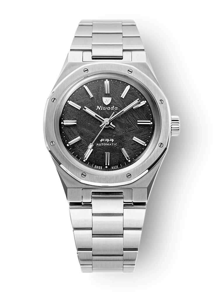 F77 STAINLESS STEEL METEORITE – Nivada Grenchen