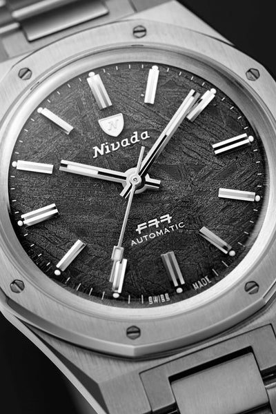 F77 STAINLESS STEEL METEORITE - Nivada Grenchen
