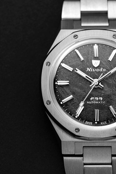 F77 STAINLESS STEEL METEORITE - Nivada Grenchen