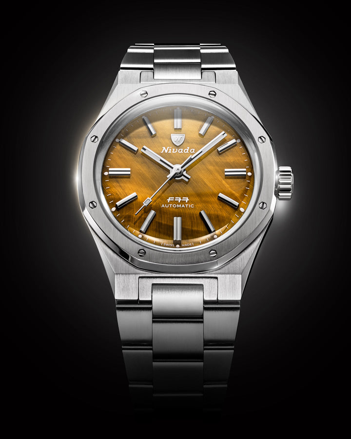 ⭐︎ warena F77 TIGER EYE MARK 1 - 37MM – Nivada Grenchen