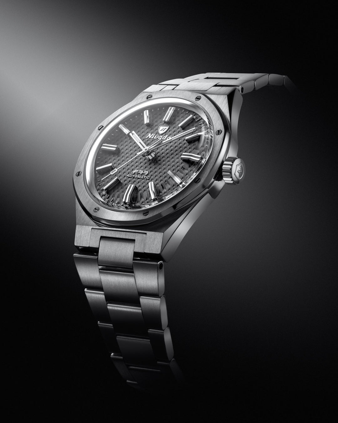 F77 TITANIUM ANTHRACITE - 37MM – Nivada Grenchen