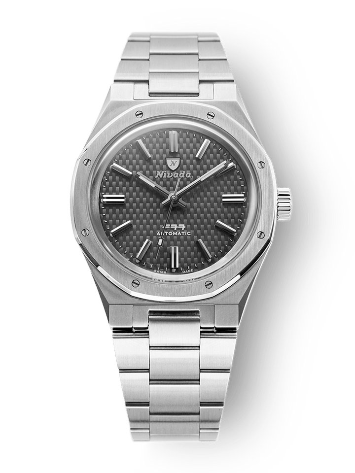 F77 TITANIUM ANTHRACITE - 37MM – Nivada Grenchen