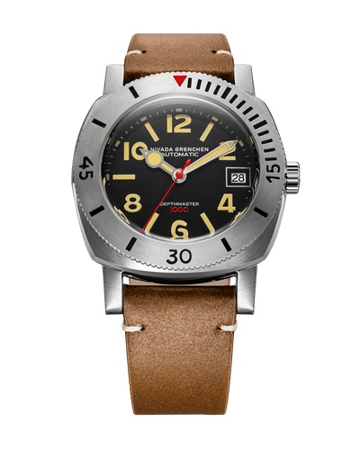 NUMERALS DATE - DEPTHMASTER BLACK - Nivada Grenchen