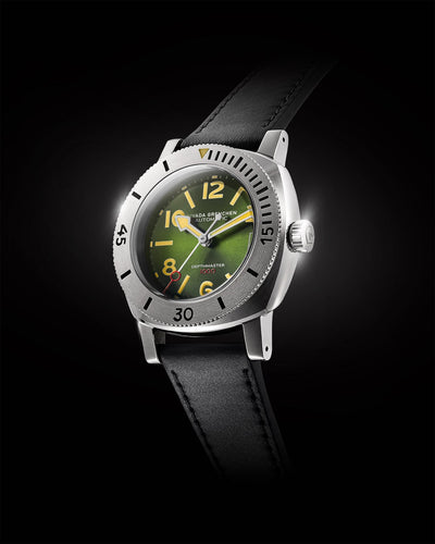 NUMERALS DATE - DEPTHMASTER GREEN - Nivada Grenchen