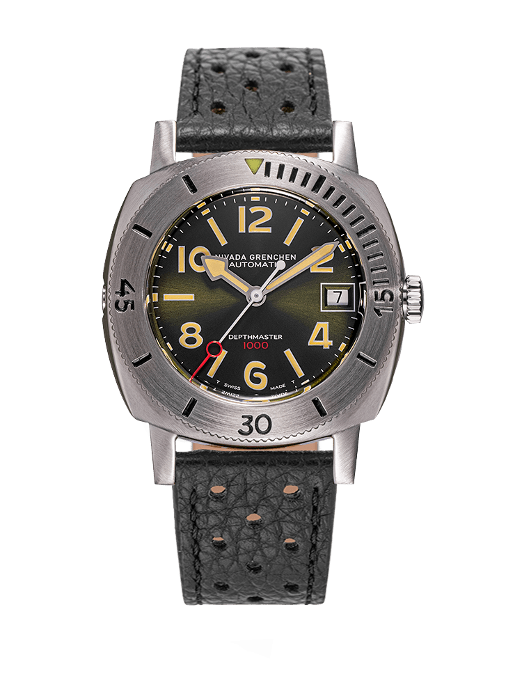 Chiffres Date - Depthmaster Vert - Nivada Grenchen