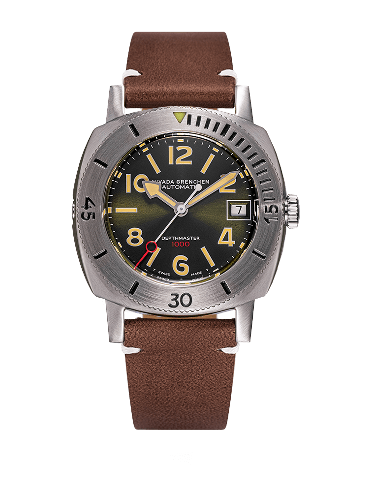 Chiffres Date - Depthmaster Vert - Nivada Grenchen