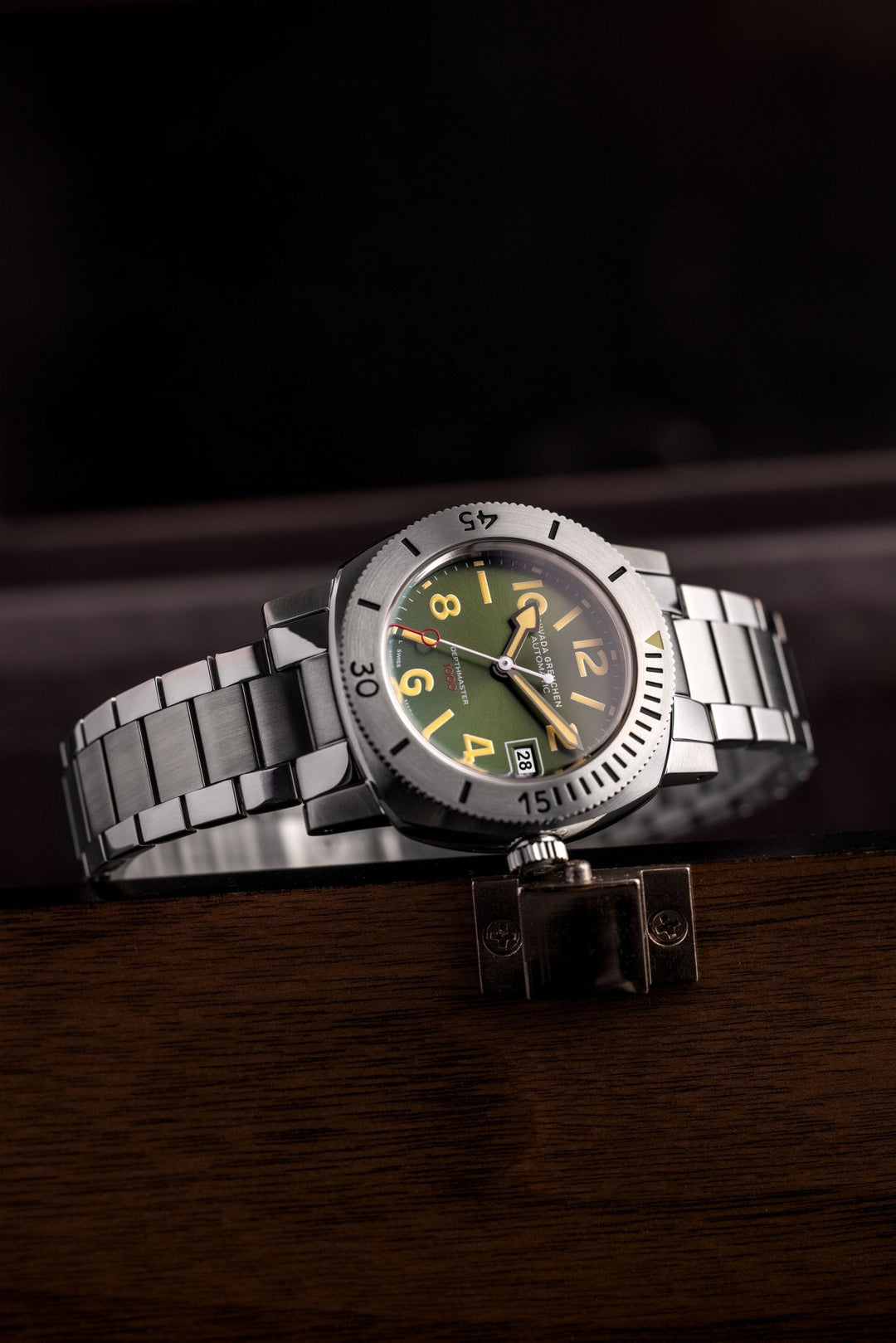 DEPTHMASTER NUMERALS - GREEN – Nivada Grenchen