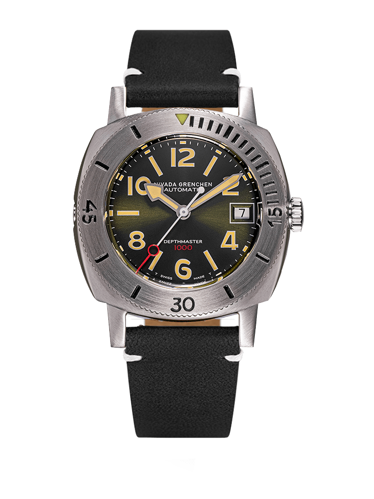 Chiffres Date - Depthmaster Vert - Nivada Grenchen