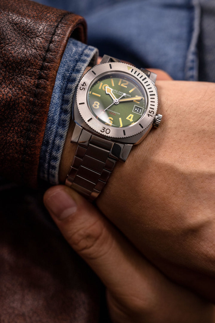 DEPTHMASTER NUMERALS - GREEN – Nivada Grenchen