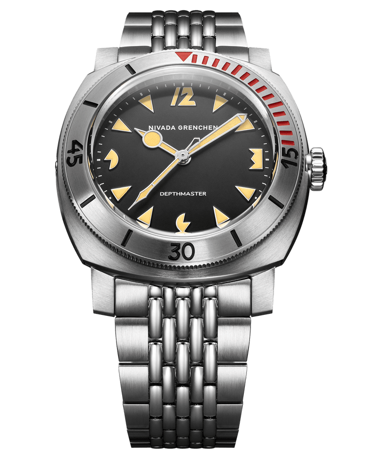 めん様 PACMAN DEPTHMASTER 42mm – Nivada Grenchen