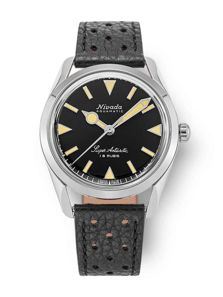 LUMIELINA！ SUPER ANTARCTIC 35MM - BLACK BEIGE LUMINOVA – Nivada Grenchen