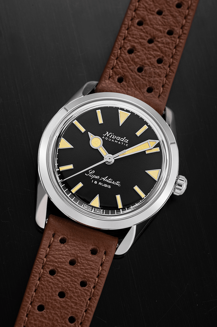 SUPER ANTARCTIC BLACK BEIGE LUMINOVA - 35mm – Nivada Grenchen