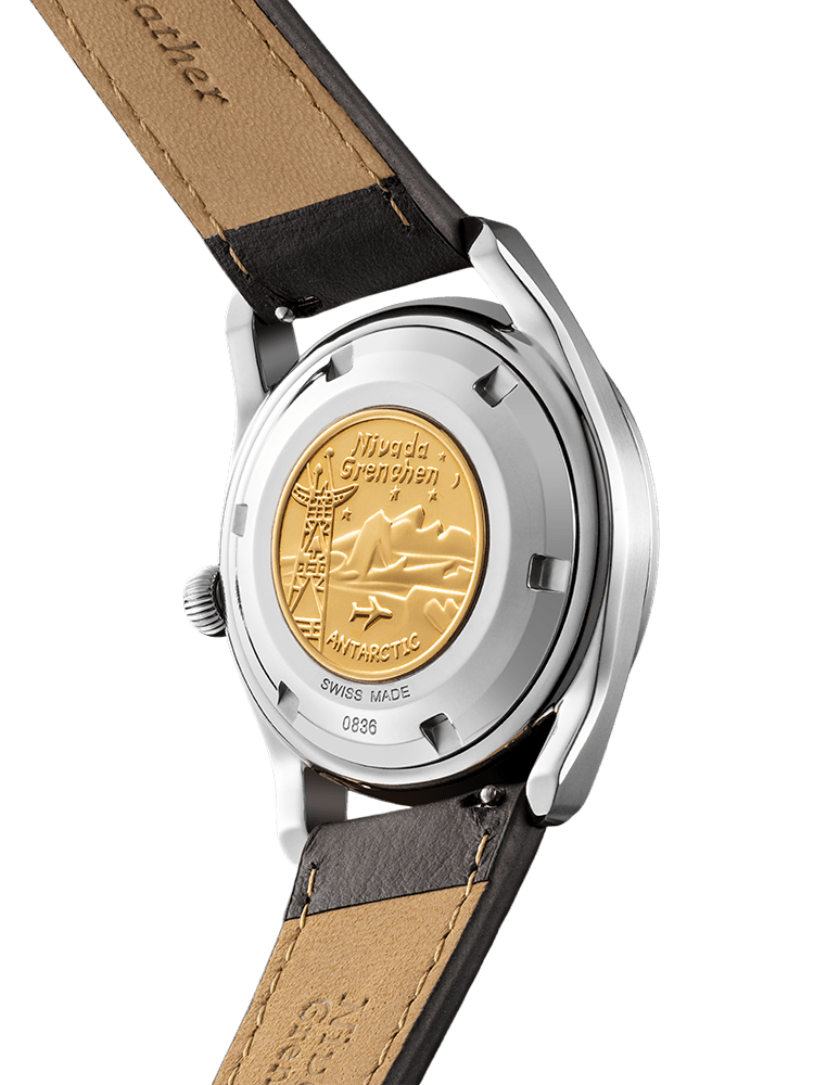 SUPER ANTARCTIC 35MM - BLACK WHITE LUMINOVA – Nivada Grenchen