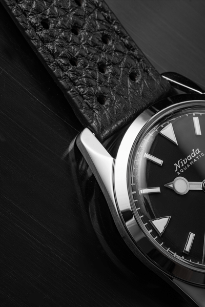 Super Antarctic 35mm - Black White Luminova - Nivada Grenchen