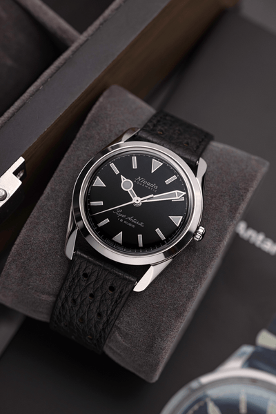 Super Antarctic 35mm - Black White Luminova - Nivada Grenchen