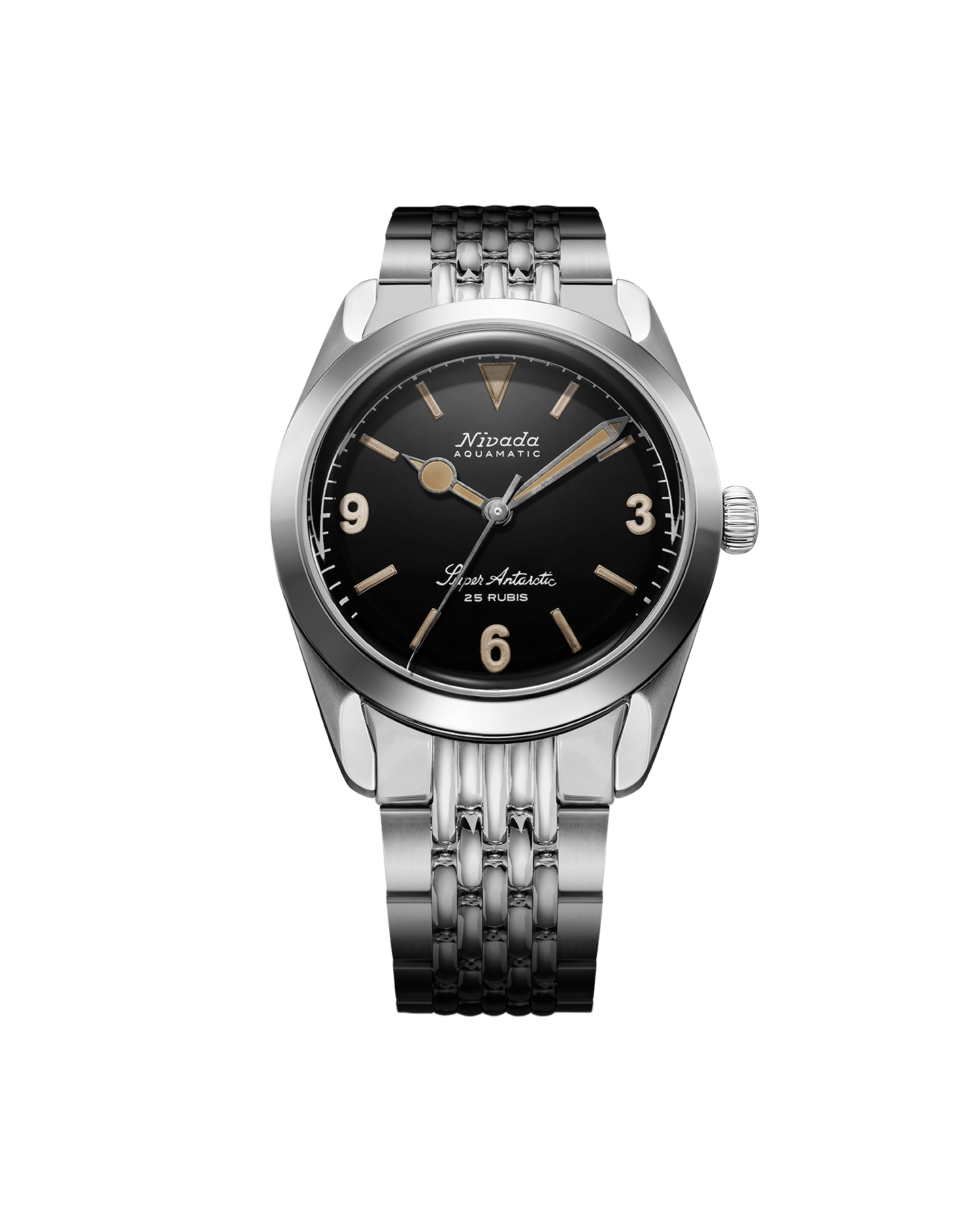 SUPER ANTARCTIC 3.6.9 BLACK - 38mm – Nivada Grenchen SUPER ANTARCTIC 3.6.9 BLACK - 38mm – Nivada Grenchen