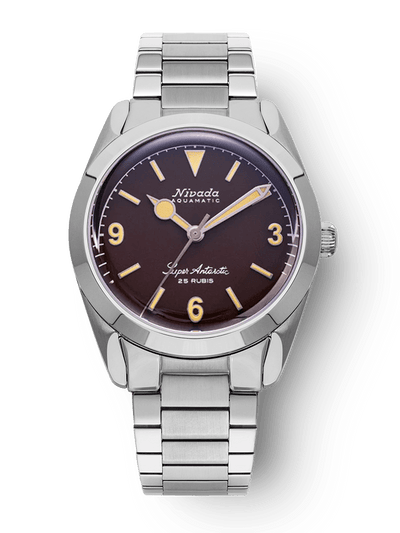 Super Antarctic 3.6.9 Brown No Vintage Effect - Beige Luminous - Nivada Grenchen