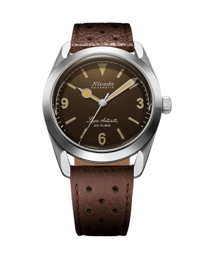 Super Antarctic 3.6.9 Brown No Vintage Effect - Beige Luminous - Nivada Grenchen