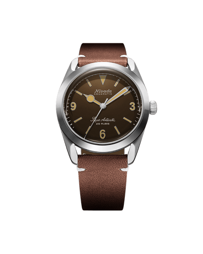 Super Antarctic 3.6.9 Brown No Vintage Effect - Beige Luminous - Nivada Grenchen
