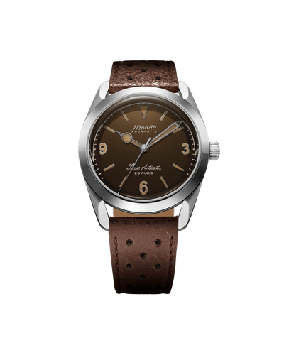 Super Antarctic 3.6.9 Brown No Vintage Effect - Beige Luminous - Nivada Grenchen