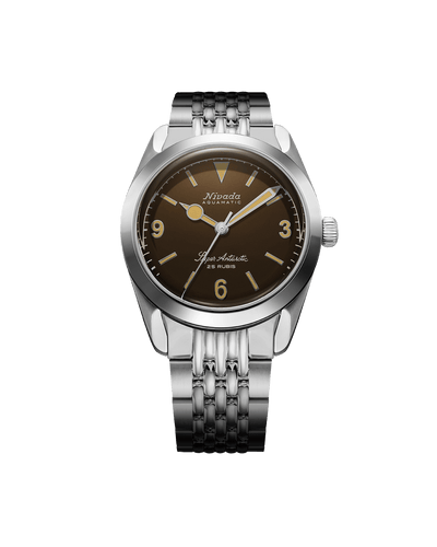 Super Antarctic 3.6.9 Brown No Vintage Effect - Beige Luminous - Nivada Grenchen