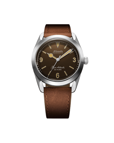 Super Antarctic 3.6.9 Brown No Vintage Effect - Beige Luminous - Nivada Grenchen