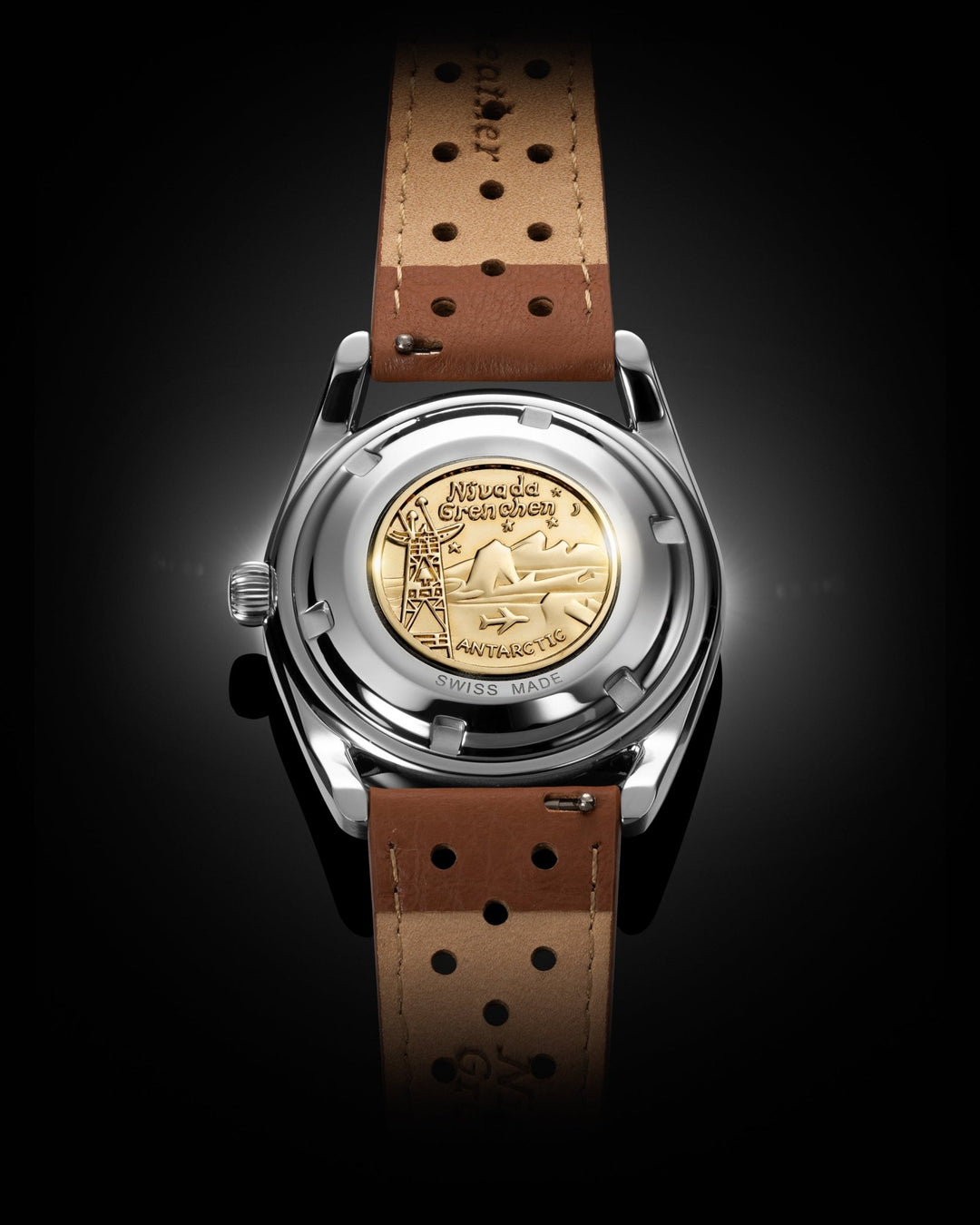 SUPER ANTARCTIC 3.6.9 BROWN NO VINTAGE EFFECT - WHITE LUMINOUS