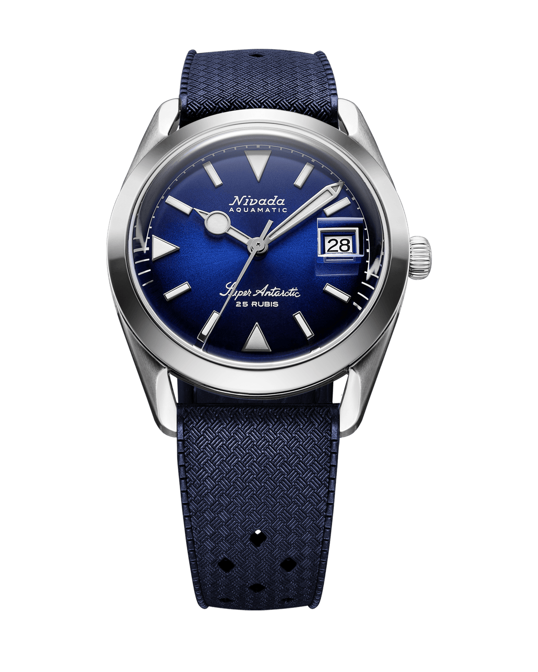 SUPER ANTARCTIC BLUE - 38mm – Nivada Grenchen