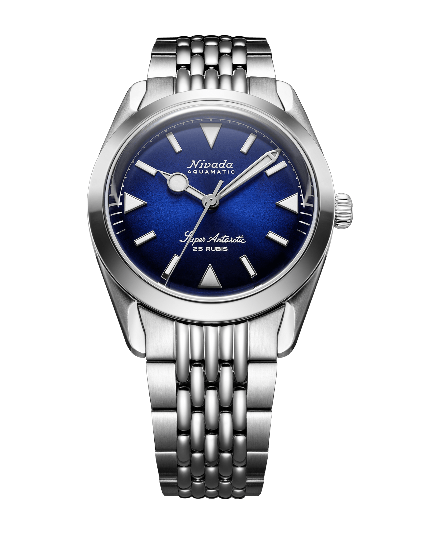 super beaver ネイビー SUPER ANTARCTIC BLUE - 38mm – Nivada Grenchen