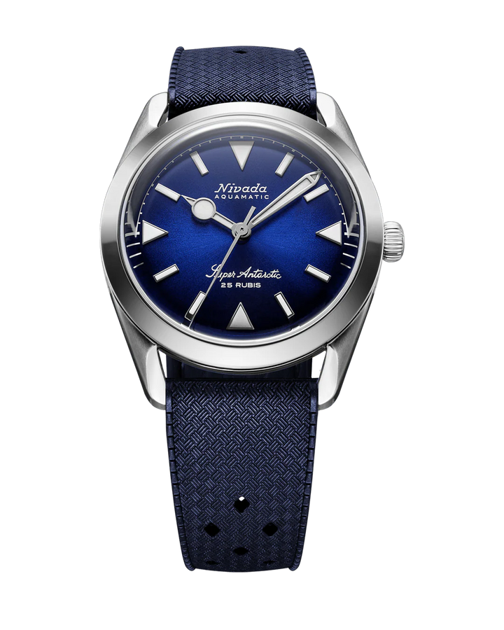 RUBBER TROPIC DARK BLUE - ANTARCTIC – Nivada Grenchen