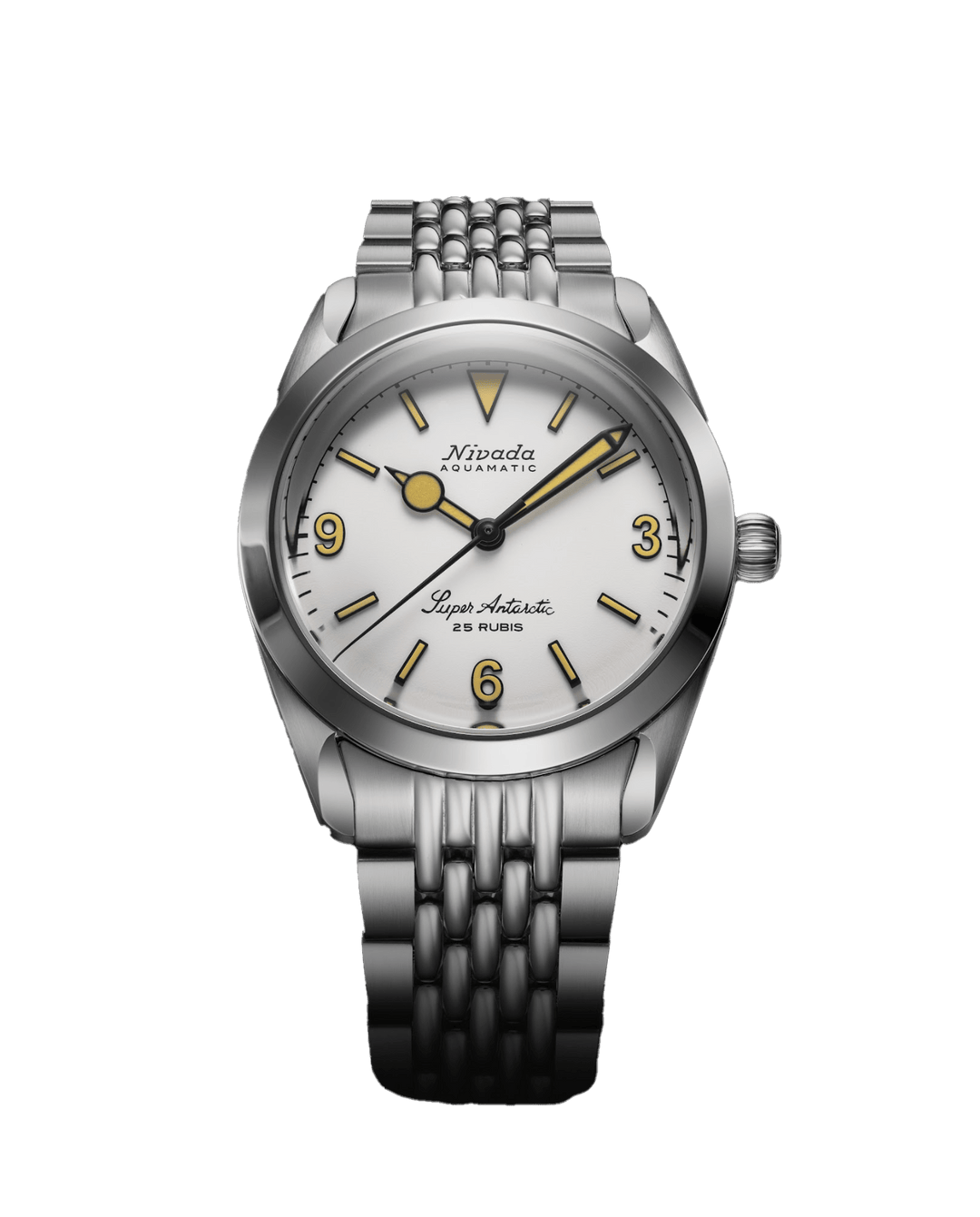 SUPER ANTARCTIC WHITE 3.6.9 - BEIGE LUMINOVA – Nivada Grenchen SUPER ANTARCTIC WHITE 3.6.9 - BEIGE LUMINOVA – Nivada Grenchen