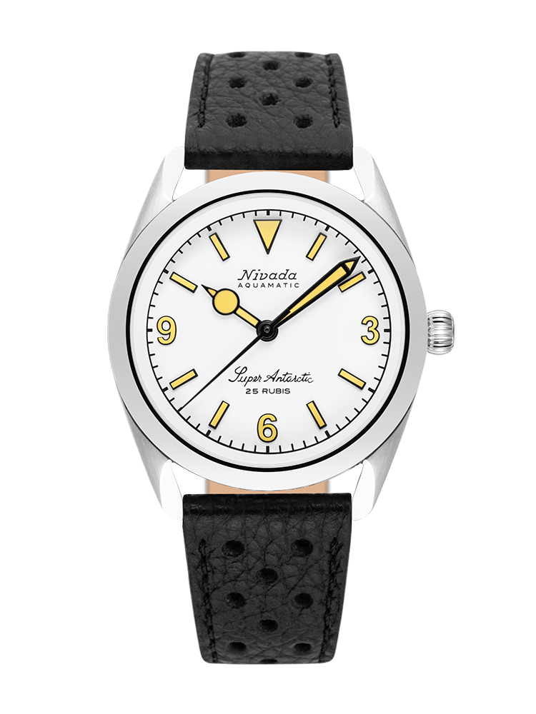 Super Antarctic White 3.6.9 - Beige Luminova - Nivada Grenchen