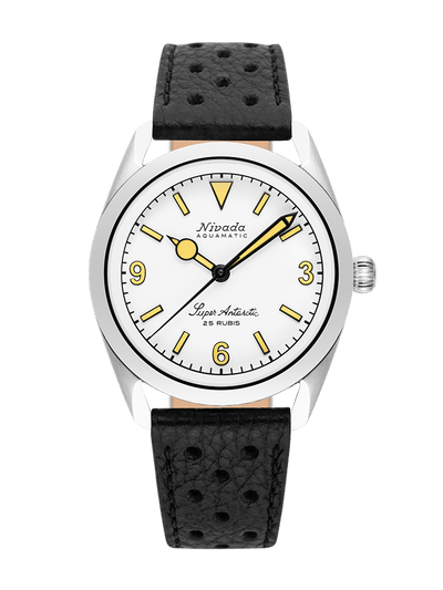 Super Antarctic White 3.6.9 - Beige Luminova - Nivada Grenchen